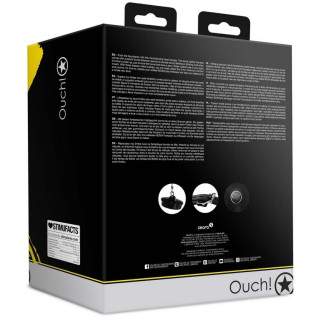 Bâillon ouvre-bouche avec entonnoir packaging arrière