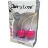 Cherry Love Boules Geisha rose fluo Ø4cm packaging