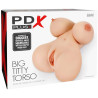 Masturbateur Buste avec seins Big Titty packaging