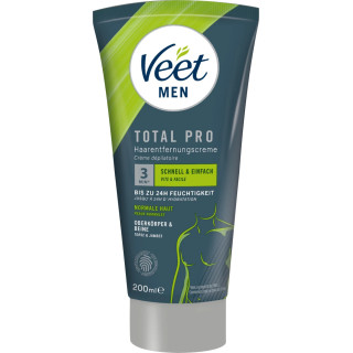 Gel-crème dépilatoire pour homme VEET 200ml