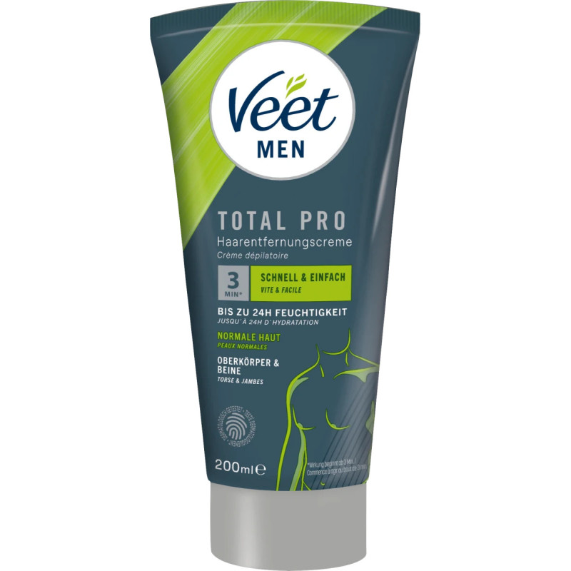 Gel-crème dépilatoire pour homme VEET 200ml