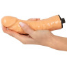 Siège Fuck-Machine Sit-On Climaxer The Banger zoom sur le gode en TPE
