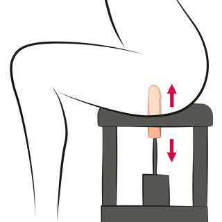 Siège Fuck-Machine Sit-On Climaxer The Banger va-et-vient