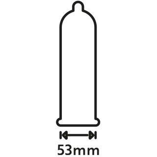 12 préservatifs fins en latex Extra Feel taille standard
