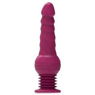 Gode va-et-vient vibrant Rocket 13x4,2cm vue de profil