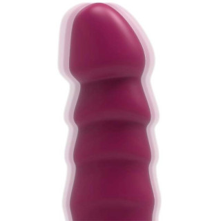Gode va-et-vient vibrant Rocket 13x4,2cm zoom sur la hampe