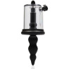 Pompe manuelle pour rose anale avec 3 plugs interchangeables