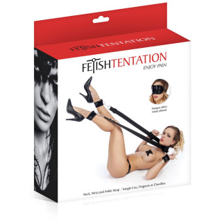 Kit soumission sangle cou poignets chevilles packaging