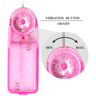 Vibro ventouse éjaculateur 20cm télécommande filaire