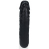 Double gode U Shape 12xØ3cm noir double plaisir