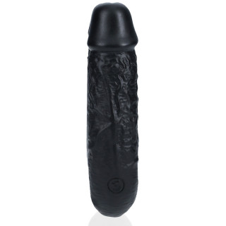 Double gode U Shape 12xØ3cm noir anal et vaginal