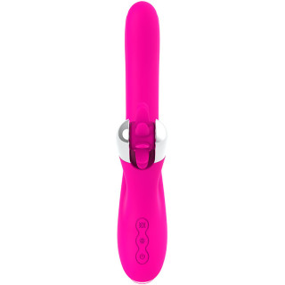 Bunny lapin rotatif fuchsia USB vue de profil