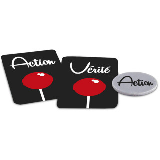 Jeu Action ou Vérité cartes à tirer