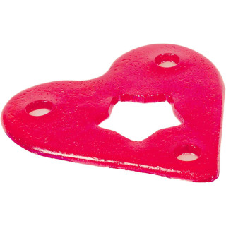 String coeur jelly comestible Fraise unisex à déguster
