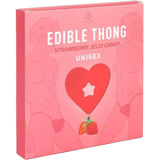 String coeur jelly comestible Fraise unisex