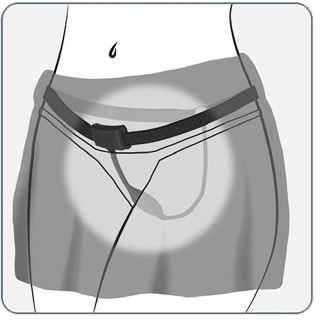String vibrant surpuissant Pant-T Vibe rechargeable mise en place