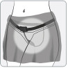 String vibrant surpuissant Pant-T Vibe rechargeable mise en place