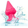Plug anal Gnome rose fluo 10,25 x Ø5cm étanche
