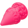 Plug anal Gnome rose fluo 10,25 x Ø5cm insertion progressive
