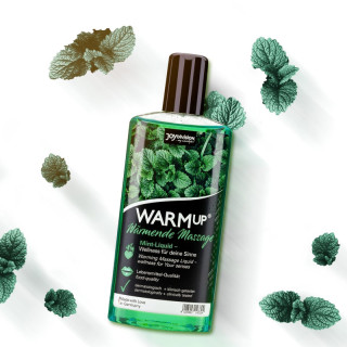 Gel massage chauffant Menthe 150ml comestible