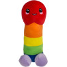 Peluche Pénis arc-en-ciel 30cm