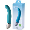 Vibro point G Amorous Dual turquoise 17,5cm avec sa boîte