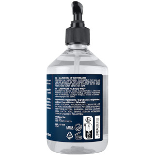 Lubrifiant à base d'eau Fuck & Fist 500ml composition