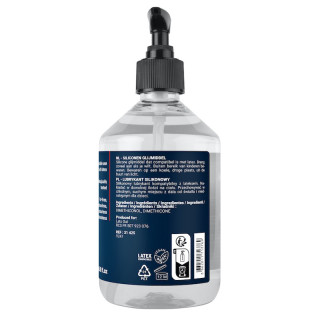 Lubrifiant à base de silicone Fuck & Fist 500ml composition