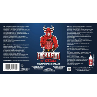 Graisse à traire Fuck & Fist Grease 1 Litre fiche technique