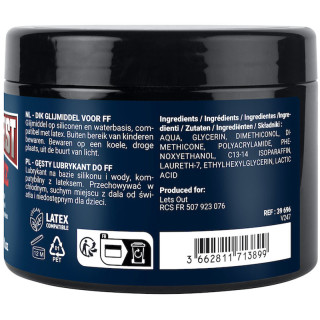 Lubrifiant épais hybride Fuck & Fist Lube 500ml composition