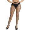 Pack 4 collants résille différentes mailles noir S-L pour toutes soirées