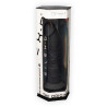Gode ventouse 7,5" noir SilexD 18,5 x Ø4,6cm packaging