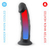 Gode ventouse 7,5" noir SilexD 18,5 x Ø4,6cm réfrigérateur ou micro-onde