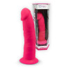 Gode ventouse 7,5" fuchsia SilexD 18,5 x Ø4,6cm et sa nouvelle boîte