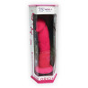 Gode ventouse 7,5" fuchsia SilexD 18,5 x Ø4,6cm packaging