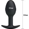 Heavy Balls Butt Plug simple 8,5xØ3,2cm dimensions