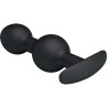 Heavy Balls Butt Plug duo 10,4xØ2,6cm tient entre les deux raies