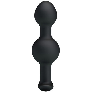Heavy Balls Butt Plug duo 10,4xØ2,6cm ultra ergonomique