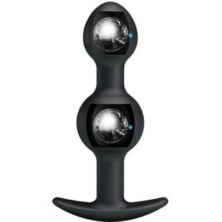 Heavy Balls Butt Plug duo 10,4xØ2,6cm