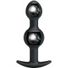 Heavy Balls Butt Plug duo 10,4xØ2,6cm