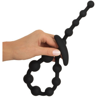Boules anales Long Beads Silic 48xØ3cm s'adapte à votre anatomie