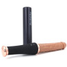 Gode poignée vibrant et va-et-vient Baseball Bat 20xØ4cm et son couvercle