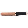 Gode poignée vibrant et va-et-vient Baseball Bat 20xØ4cm texture souple mais ferme