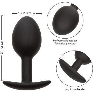 Plug avec bille anal Vibe 7,5xØ3,3cm - Poids 46g caractéristiques
