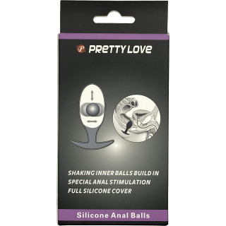 Heavy Balls Butt Plug simple 8,5xØ3,2cm fonctionnement