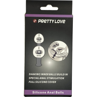 Heavy Balls Butt Plug duo 10,4xØ2,6cm fonctionnement