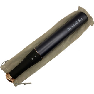 Gode poignée vibrant et va-et-vient Baseball Bat 20xØ4cm avec sa housse de rangement