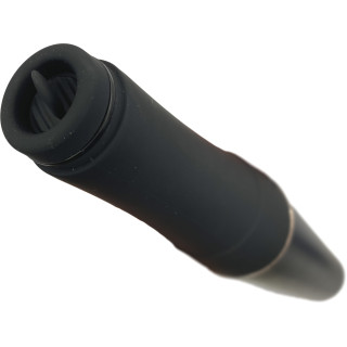 Gode poignée vibrant et va-et-vient Baseball Bat 20xØ4cm langue à l'autre extrémité