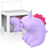 Sweetie stimulateur licorne mauve et son emballage