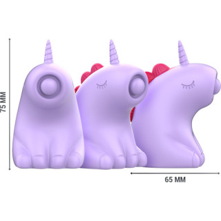 Sweetie stimulateur licorne mauve mignon et sauvage